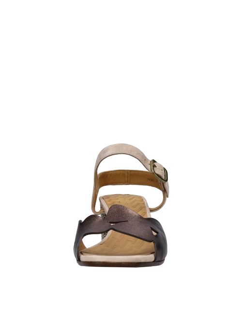 Sandali in pelle e camoscio CHIE MIHARA | HU-LORAN38 DALIMARRONE